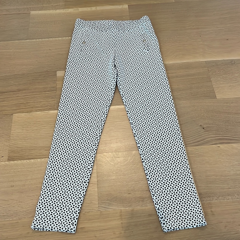 Jacquard leggings-style pant
